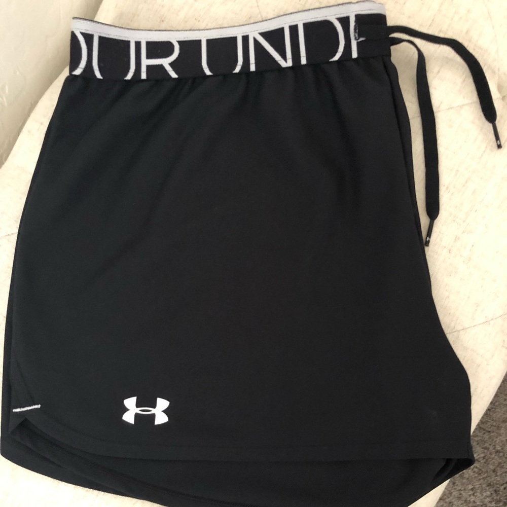 UA Heat Gear Black Shorts